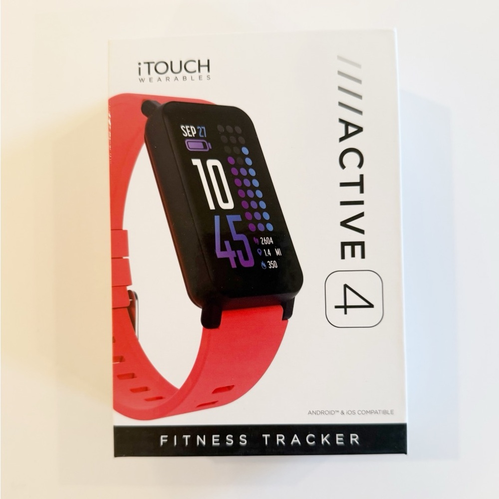 NWT iTouch Active 4 Activity Tracker Smartwatch